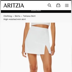 Aritzia Sunday Best TATIANA SKIRT